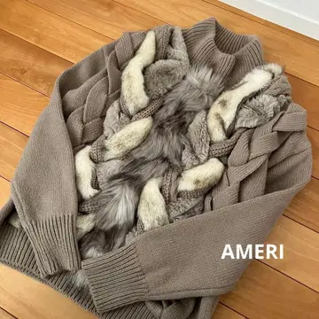 [ AMERI ] 브레이드 퍼 니트 케이블