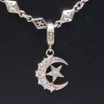 로리 로드킨 크레센트 문 스타 펜던트 탑 초승달