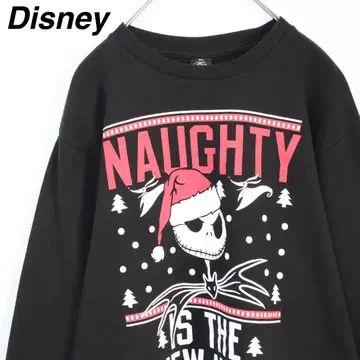 나이트메어 비포 크리스마스 디즈니 맨투맨 무비 L 새상품급