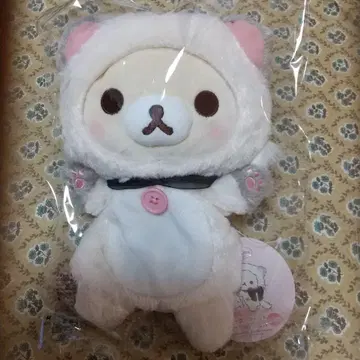 [ 새상품 미사용 ] 코리락쿠마 캣 퍼펫 봉제 인형