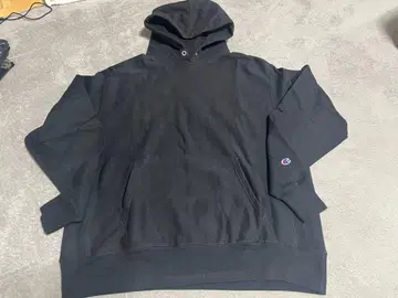 Champion 리버스 위브 무지 S101 블랙