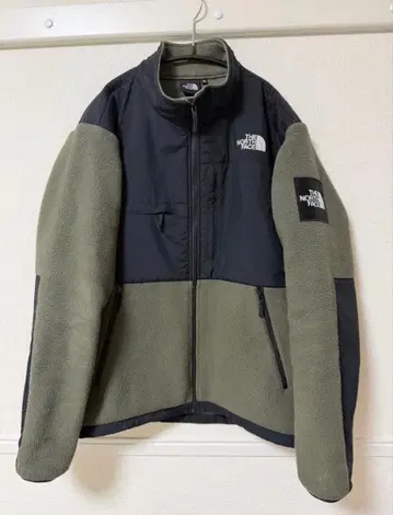 THE NORTH FACE 플리스 자켓 블랙/카키