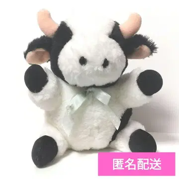 소 봉제 인형 레트로