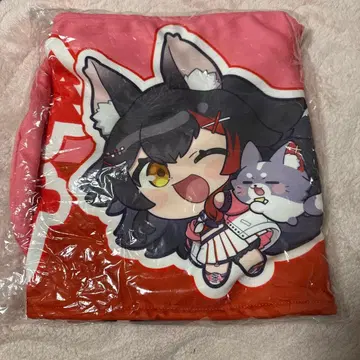 초 게이머즈 2 오오카미 미오 후드 부착 페이스 타월