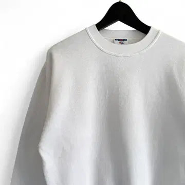 90s 빈티지 Jerzees USA제 무지 화이트 맨투맨 C0