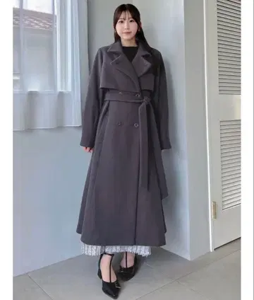 미사용 새상품 dazzlin 2WAY 컬러 레이디 코트 아우터