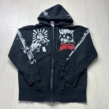 맥시멈 더 호르몬 헤드뱅잉 대학살 후드티