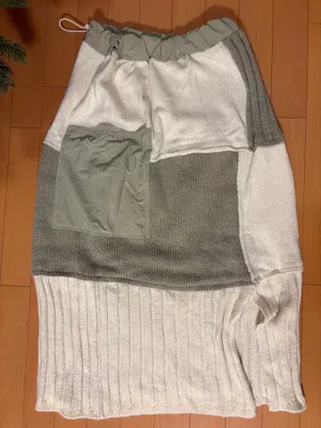 Kastane 패치워크 타이트 스커트