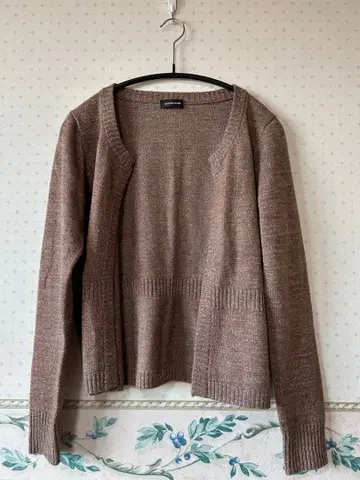 DEUXIEME CLASSE 라메 믹스 가디건