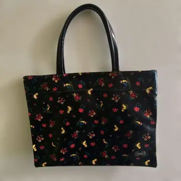 페이러 꽃과 곤충 프린트 토트백