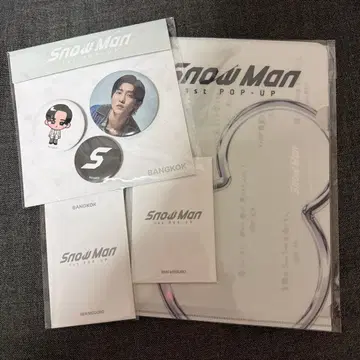 Snow Man 1st POP-UP BANGKOK 메구로 렌
