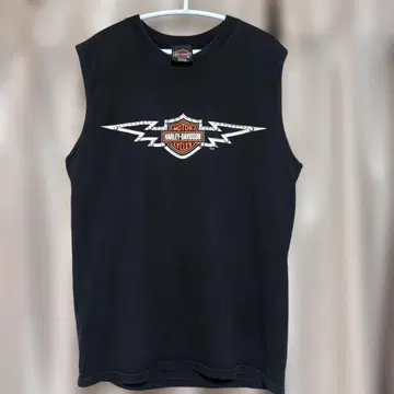 할리데이비슨 탱크탑 블랙 M