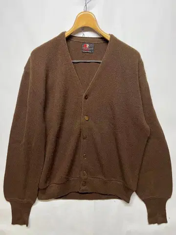 70년대 Robert Bluce 제조 아놀드 파머 니트 가디건 M