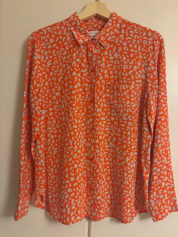 에키프몬 equipment 레오파드 무늬 긴팔 셔츠