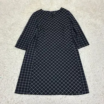 23구 44 체크 원피스 빅