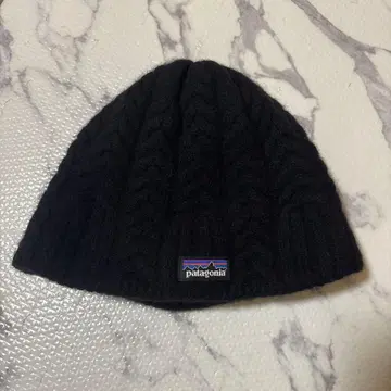 patagonia 블랙 니트 모자 STY28995FA19