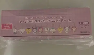치카와 x 산리오 시크릿 플로키 마스코트 참 10종