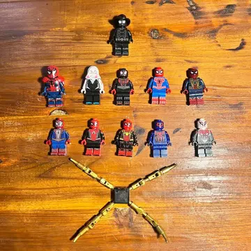 레고 호환 스파이더맨 미니 피규어 세트 12체