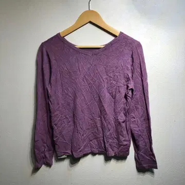 Maglie par ef-de 퍼플 프리 사이즈 에프데