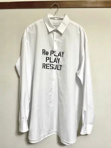 오버 사이즈 프린트 셔츠