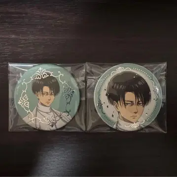 진격의 거인 POP UP SHOP 화이트 코디 시리즈 캔뱃지 리바이