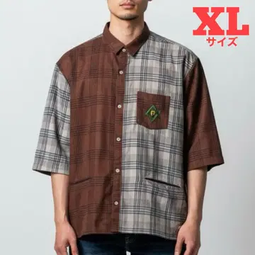 PUNK DRUNKERS 7부 소매 셔츠 XL