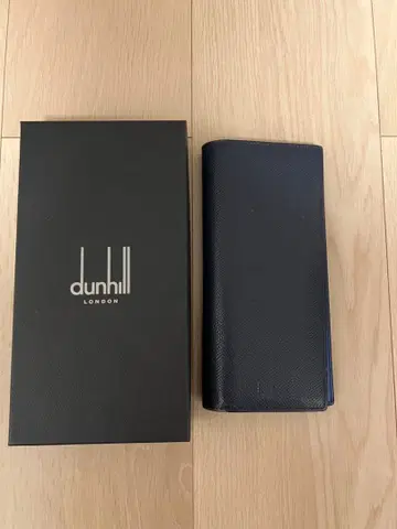 dunhill 네이비 장지갑