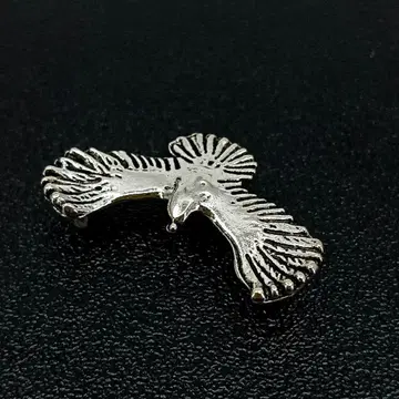 빈티지 실버 버드 호크 이글 목걸이 펜던트