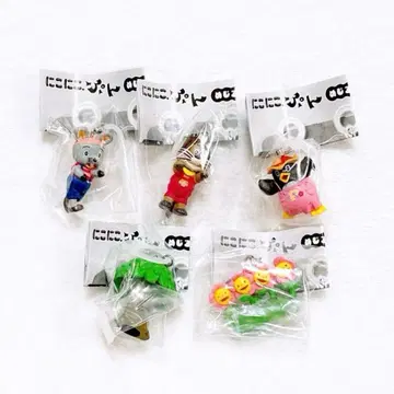 니코니코푼 메지루시 가챠 마스코트 컴플리트 세트 메지루시 액세서리