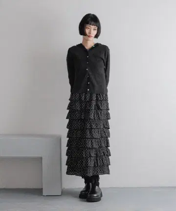 로리즈팜 프릴 스커트 도트