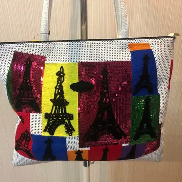 에펠탑 디자인 토트백