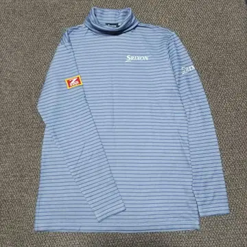 Srixon 터틀넥 파랑 스트라이프