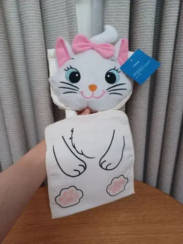 레어 디즈니 마리 화장실 페이퍼 커버 멋쟁이 캣