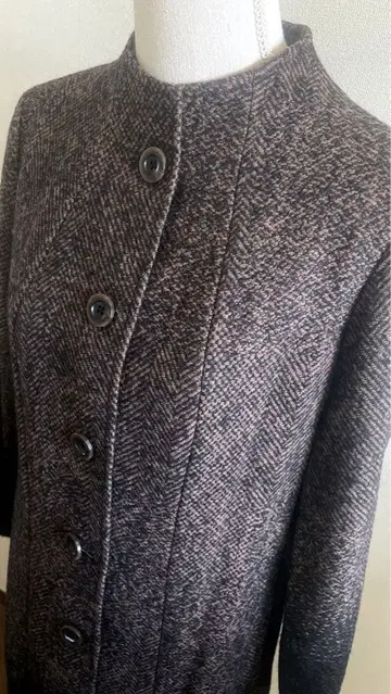 [ 핸드메이드 ] 울 코트 [ 클리닝 완료 ]