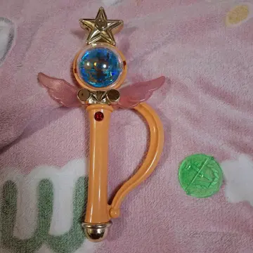 세일러문 크리스탈 체인지 낚싯대 당시품