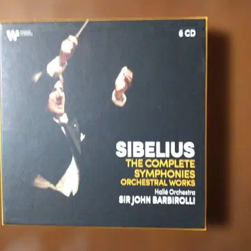 바르비롤리의 시벨리우스 교향곡 전집 CD 6장 세트