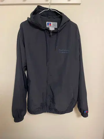 GLR x RUSSELL ATHLETIC 나일론 후디 M