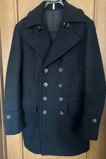 Scye 피 코트 38 다크 네이비