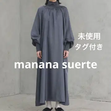 미사용 택 포함 manana suerte 새틴 원피스 프리 사이즈