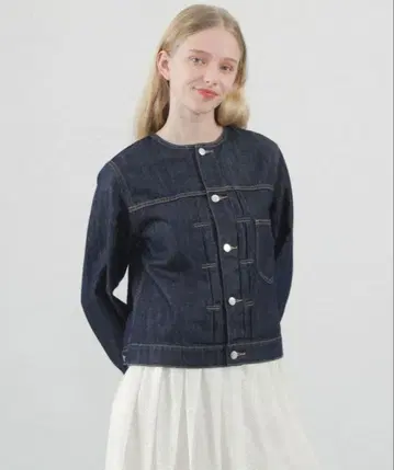 매킨토시 철학 코튼 린넨 자켓