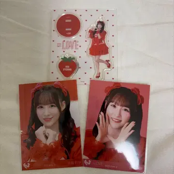 =LOVE 이코러브 오토시마 리사 아크릴 스탠드 브로마이드 특별하게