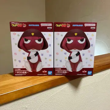 개구리 중사 케로로 기로로 하사 피규어 세트