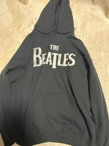 The Beatles 블랙 후드티