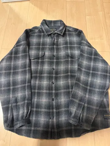 Pendleton 체크 무늬 셔츠 배색