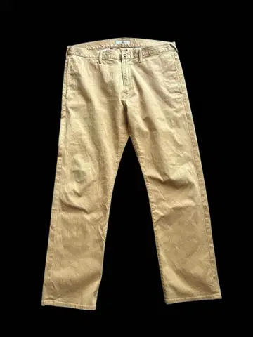 45R 남성용 캐주얼 팬츠 치노 팬츠 카멜 계열 사이즈 36