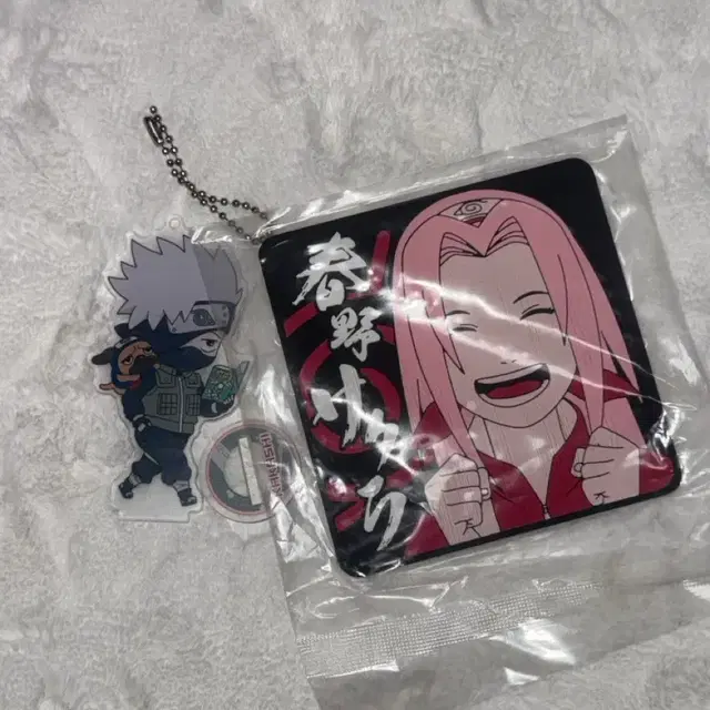 나루토 사쿠라 제일복권 J상/카카시 파쿤 아크릴 스탠드 키링