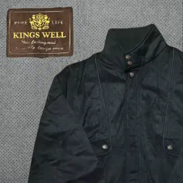 [ 80s ~90s ] Kings Well 숏 블루종 자켓