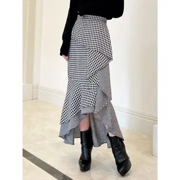 RESEXXY 캐스케이드 머메이드 스커트