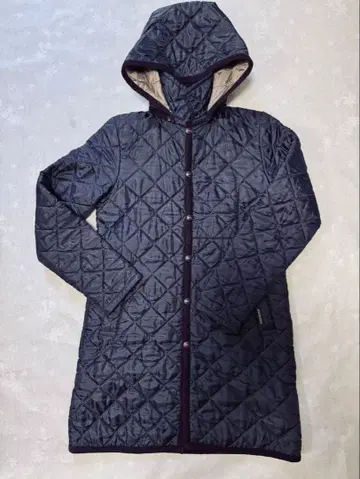 lavenham 여성용 퀼팅 코트 보라색 S