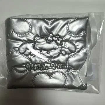 시마무라 모노톤 키티 블랙 키티 퀼팅 앨범 실버 씰